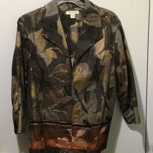 Fall zippered jacket